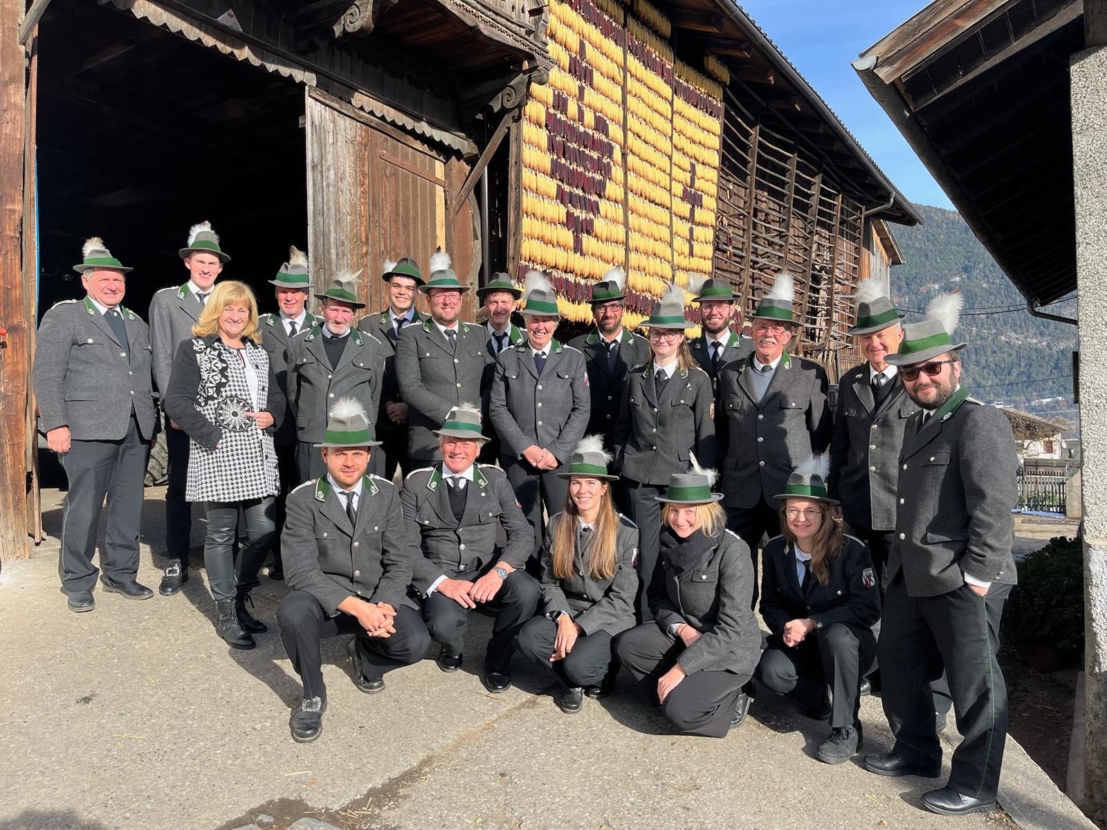 Der Ausschuss der Musikkapelle Flaurling